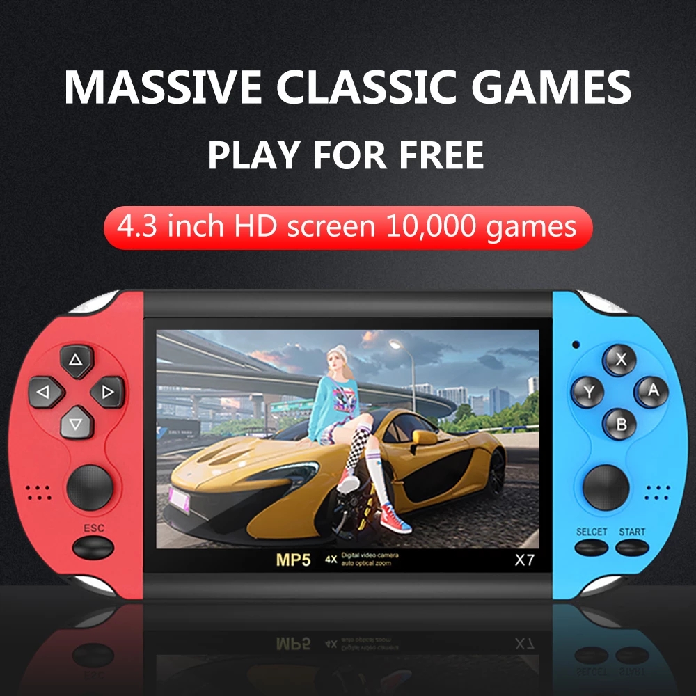 Vintage Game Collection - Hand Game Console Arcade Player Handheld