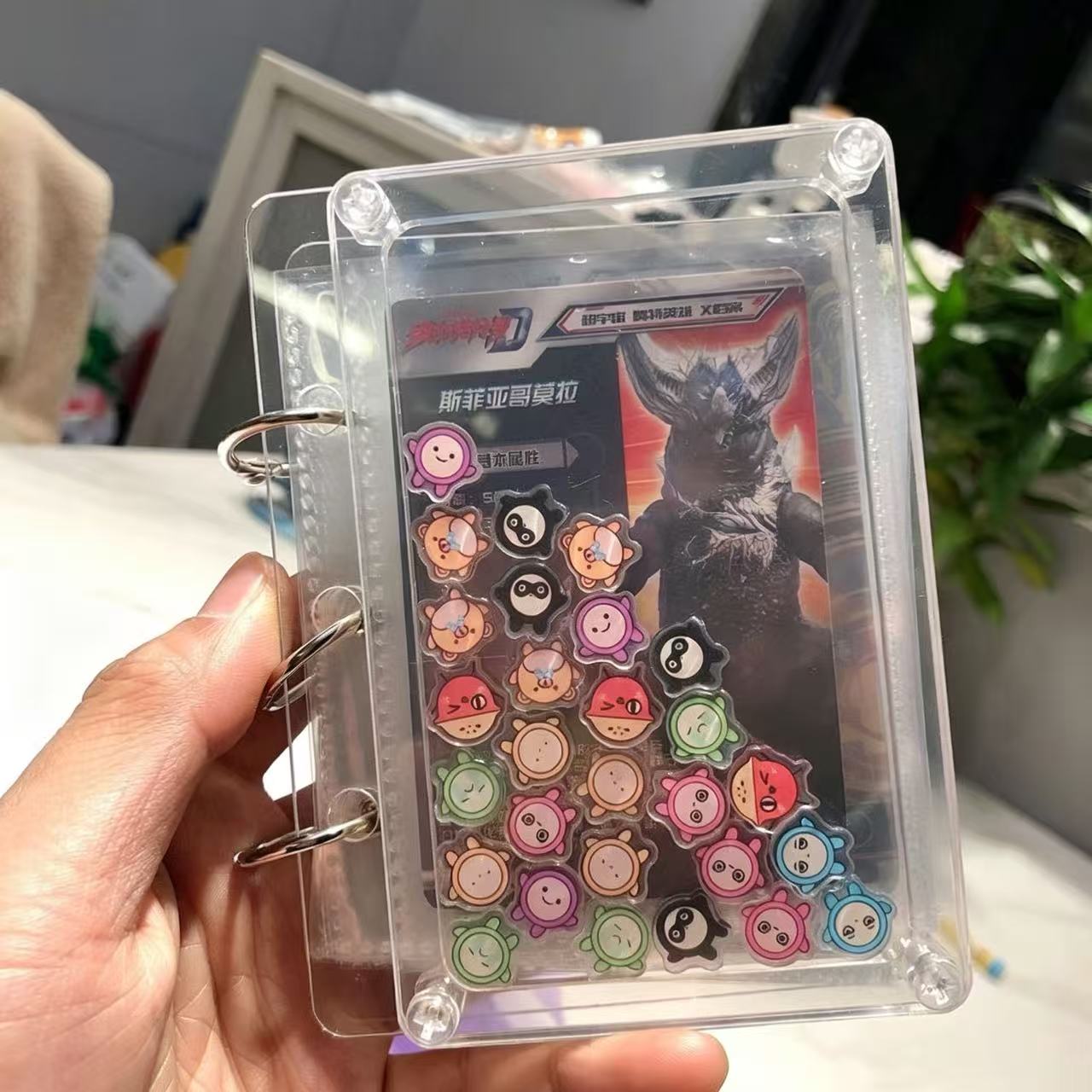 Polaroid Photo Album - 3 Inch Clear Acrylic Shaker Card