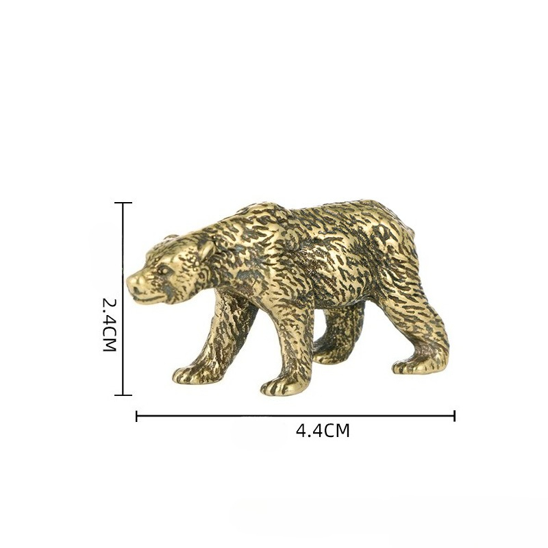 1PC Vintage Solid Brass Bear S – Vintage Collectible Bears Bewertung und Preis