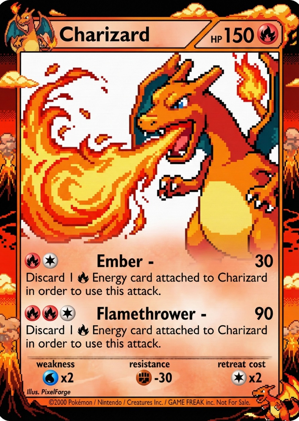 5Pcs Pokemon Cards Charizard G – Vintage Game Collection Bewertung und Preis