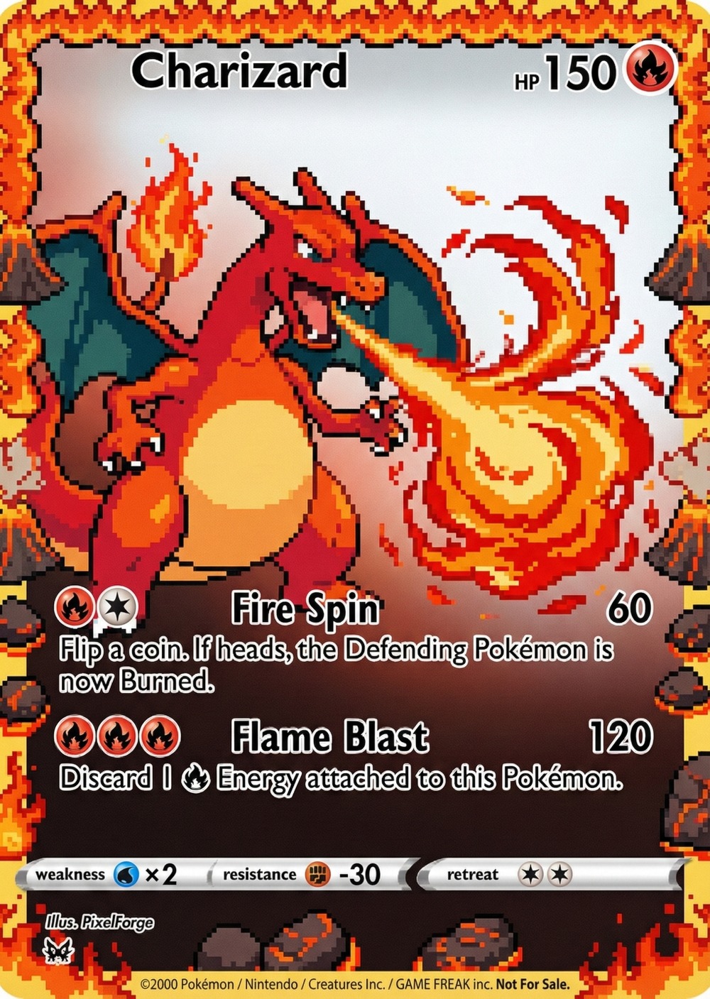 5Pcs Pokemon Cards Charizard G – Vintage Game Collection Bewertung und Preis