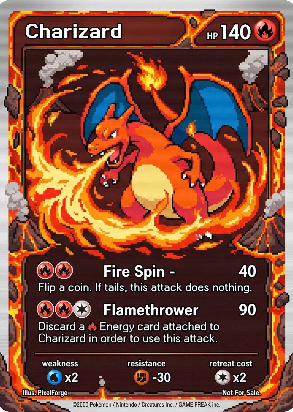 5Pcs Pokemon Cards Charizard G – Vintage Game Collection Bewertung und Preis