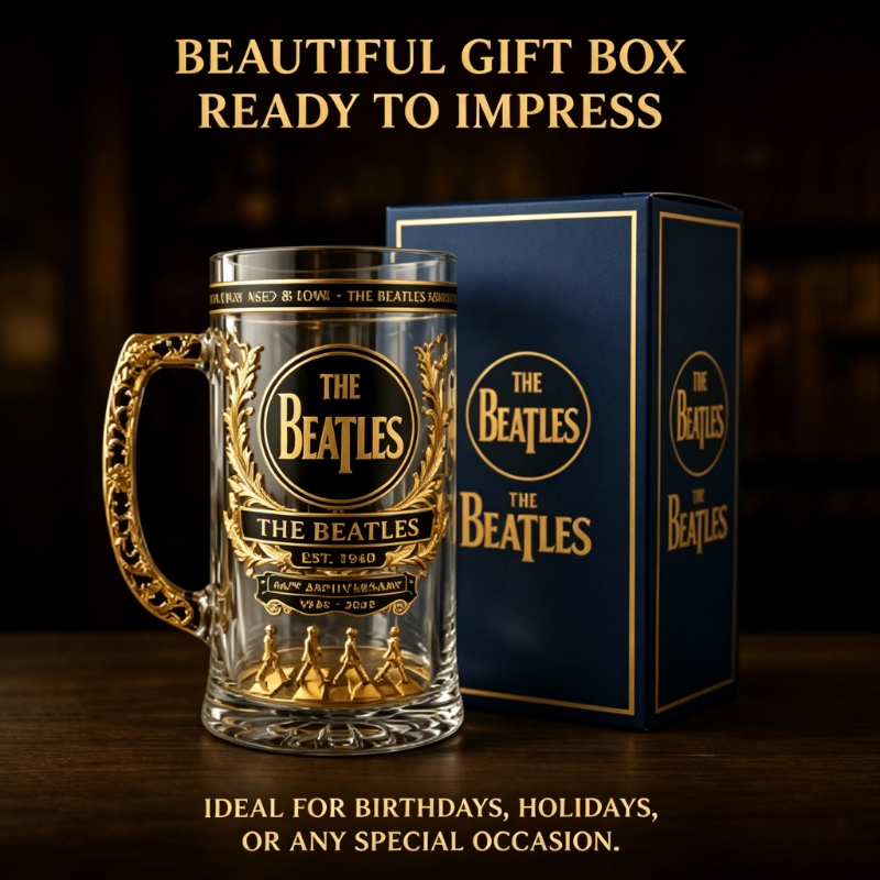 The  Beatles 66th Anniversary  – Vintage Collectible Glass Bewertung und Preis