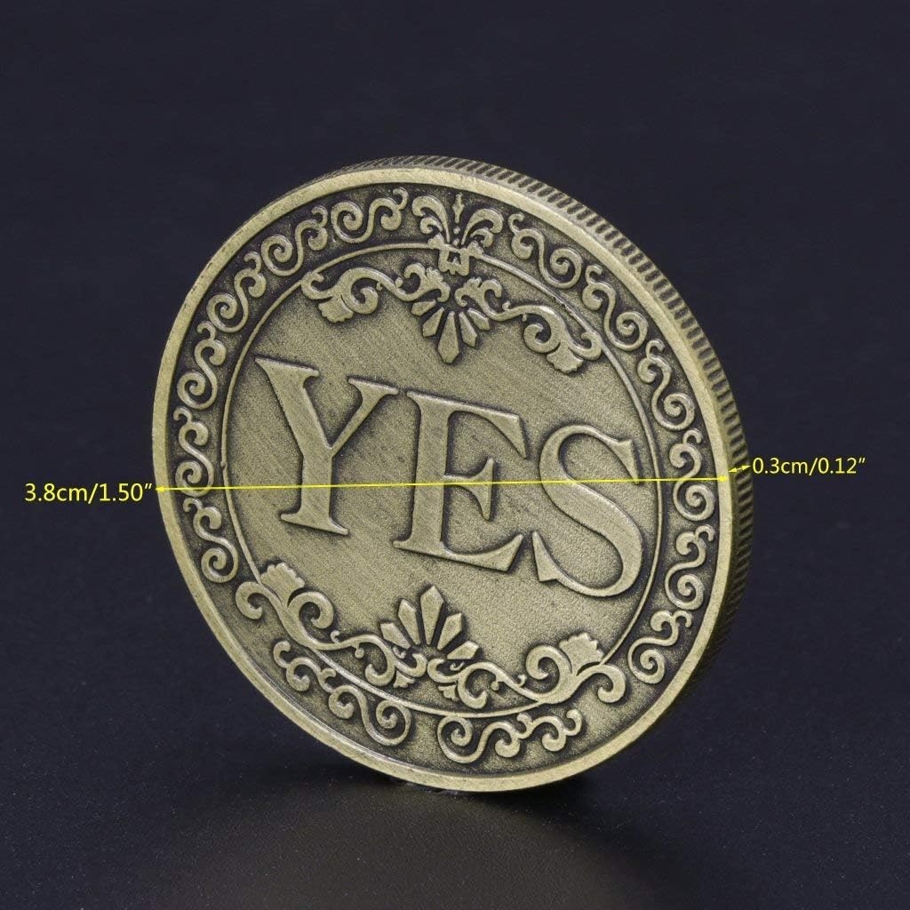 Vintage Floral Embossed Yes No – Vintage Game Collection Bewertung und Preis