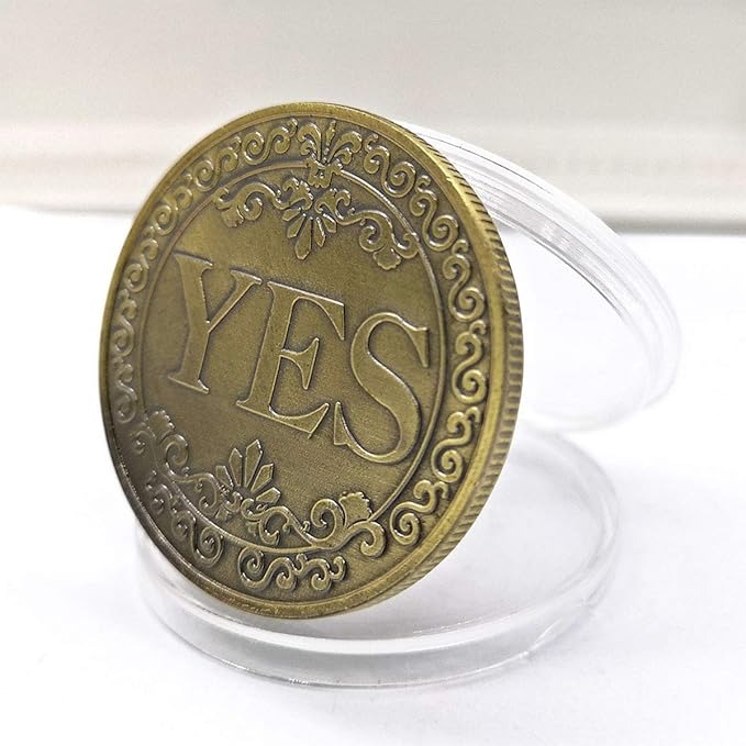 Vintage Floral Embossed Yes No – Vintage Game Collection Bewertung und Preis