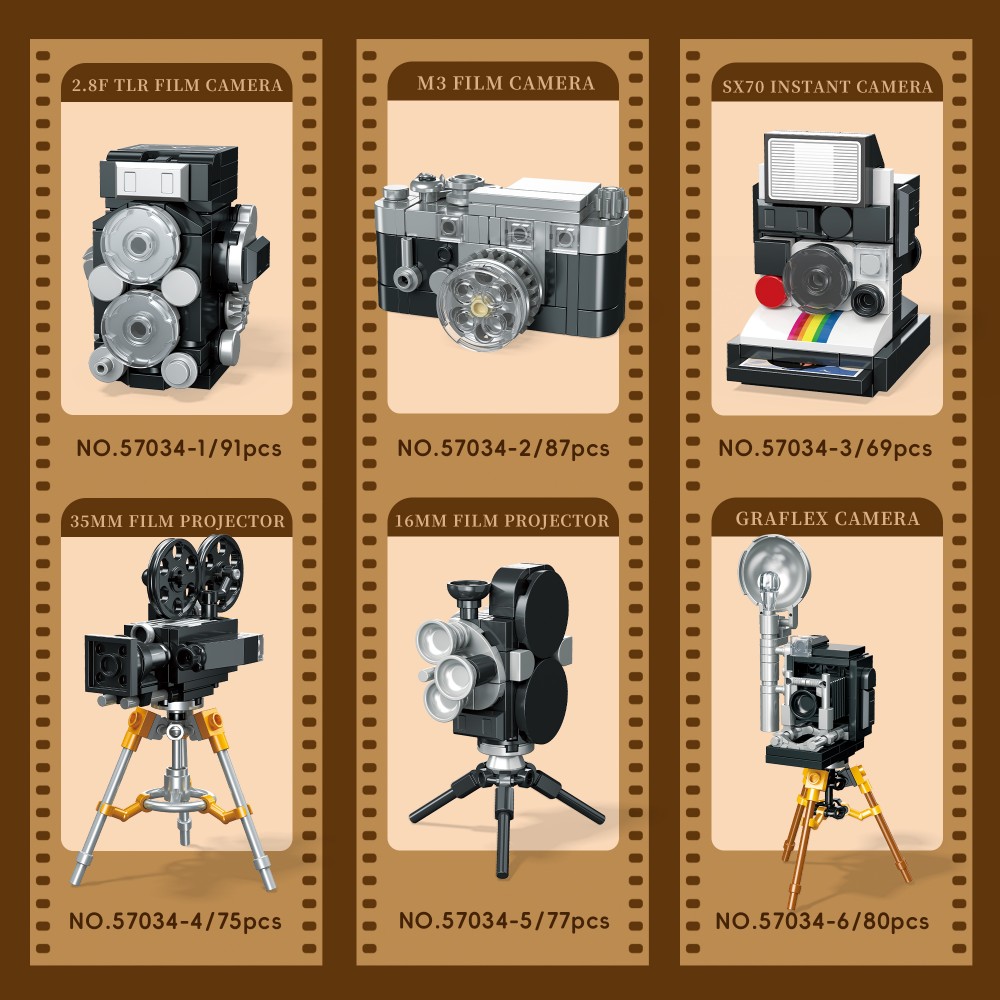 6-in-1 Retro Camera Collection – Collectible Vintage Cameras Bewertung und Preis