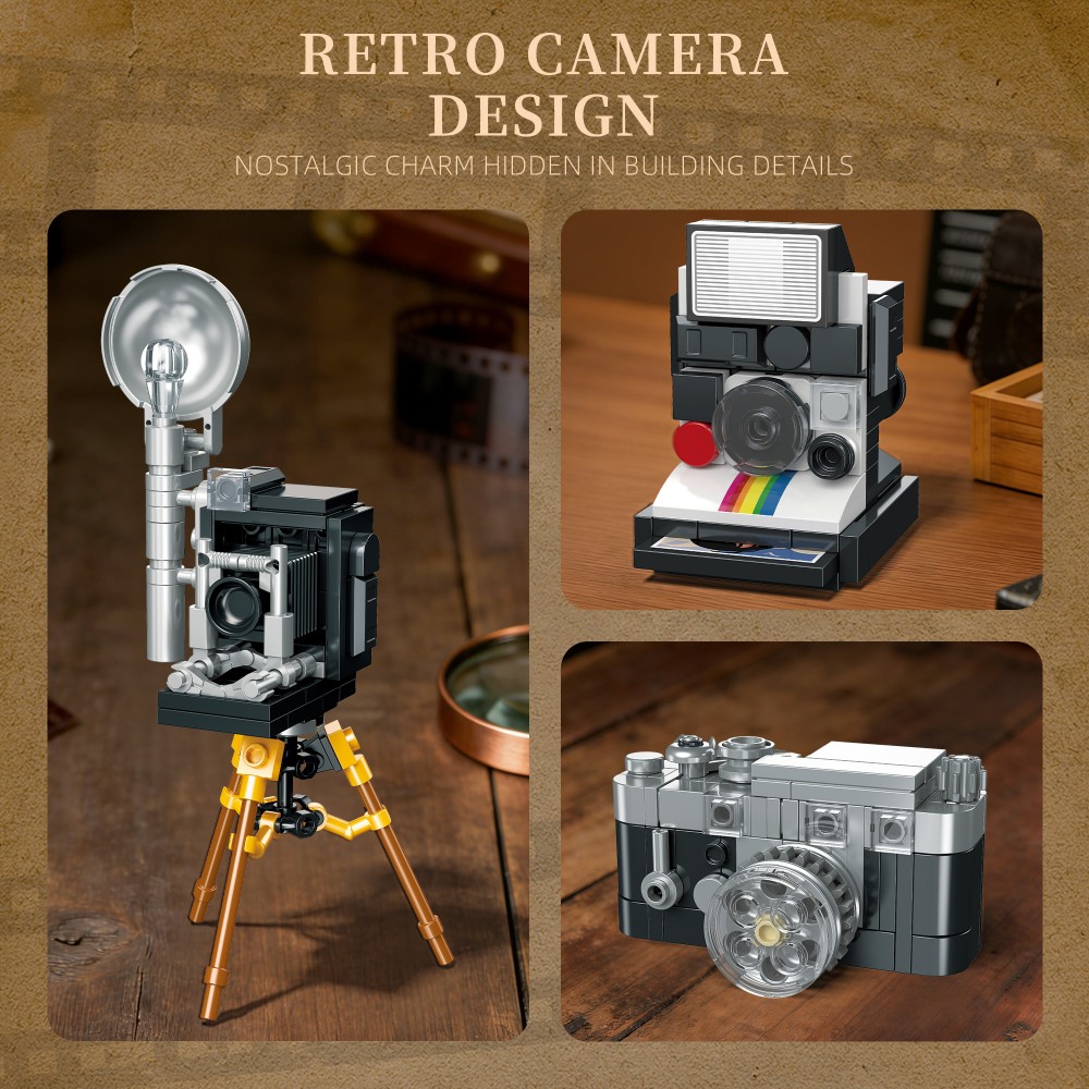 6-in-1 Retro Camera Collection – Collectible Vintage Cameras Bewertung und Preis