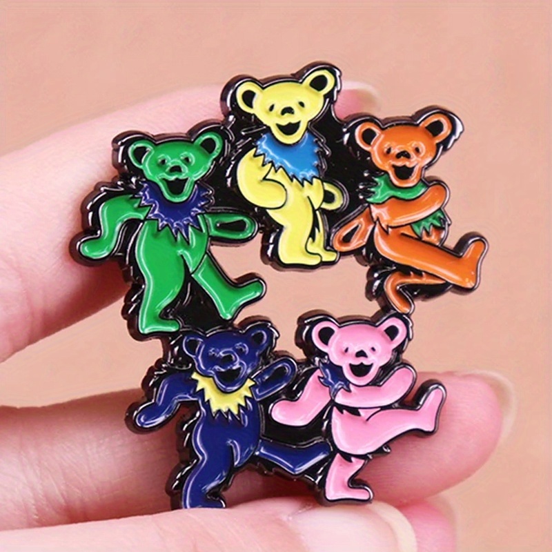 Dancing Bears Enamel Pin Rock  – Vintage Collectible Bears Bewertung und Preis