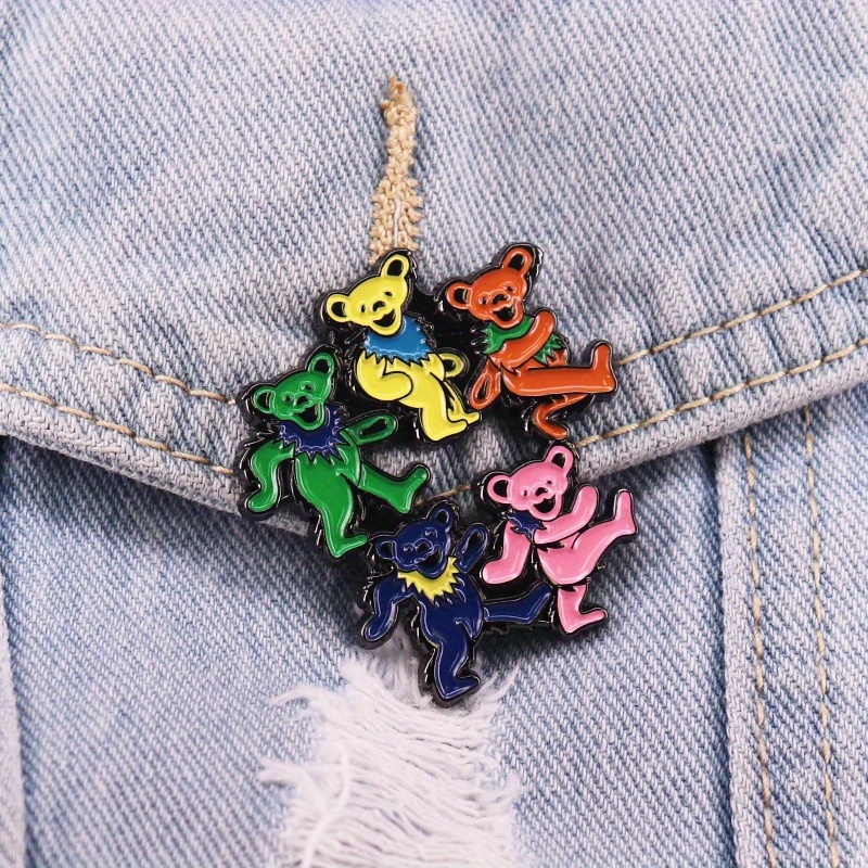 Dancing Bears Enamel Pin Rock  – Vintage Collectible Bears Bewertung und Preis