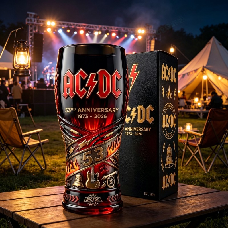 RURUYA AC/DC 53rd Anniversary  – Vintage Collectible Glass Bewertung und Preis