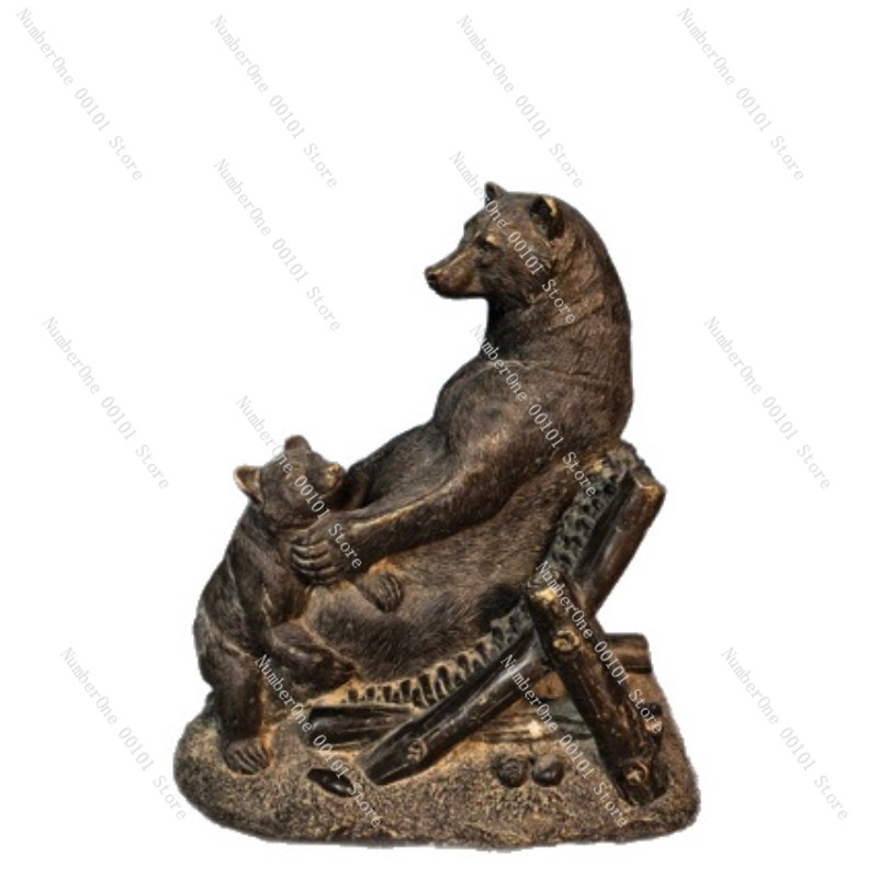 Antique Bronze Bear Ornament V – Vintage Collectible Bears Bewertung und Preis
