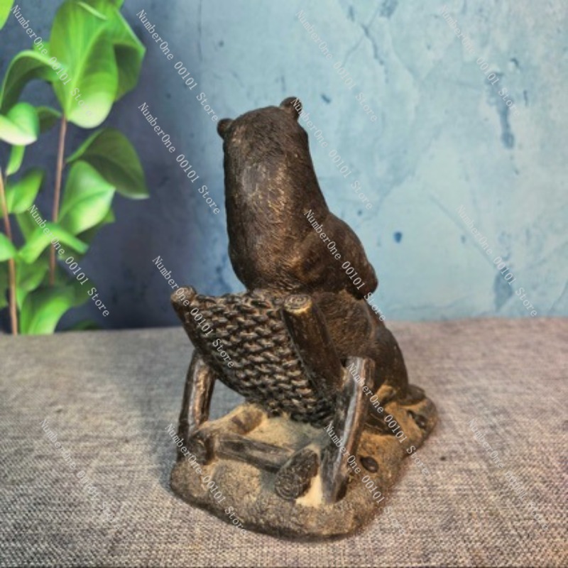 Antique Bronze Bear Ornament V – Vintage Collectible Bears Bewertung und Preis