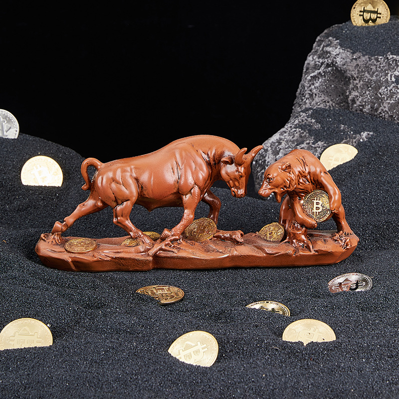 Feng Shui Bear Bull Statue Col – Vintage Collectible Bears Bewertung und Preis