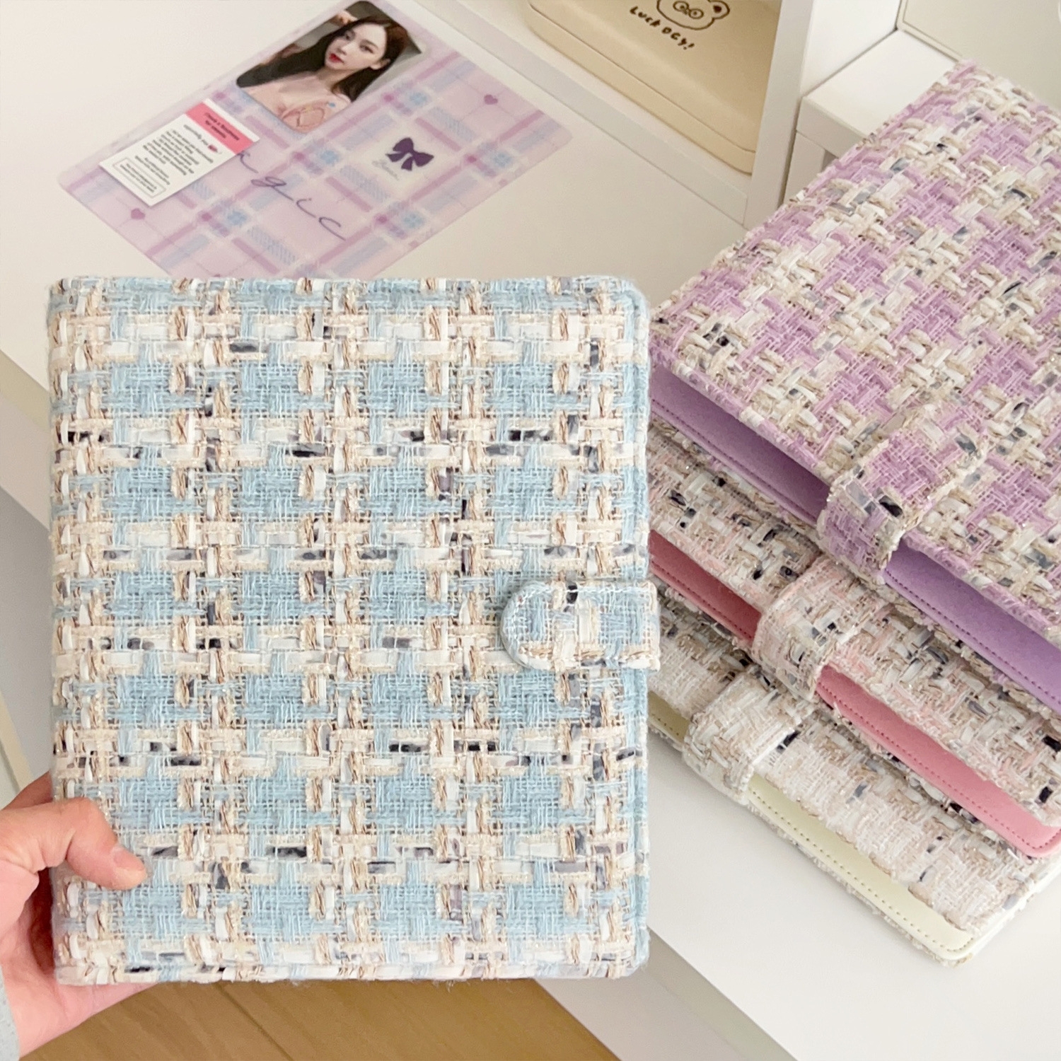 Fashion Tweed Big A5 Photo Alb – Polaroid Photo Album Bewertung und Preis