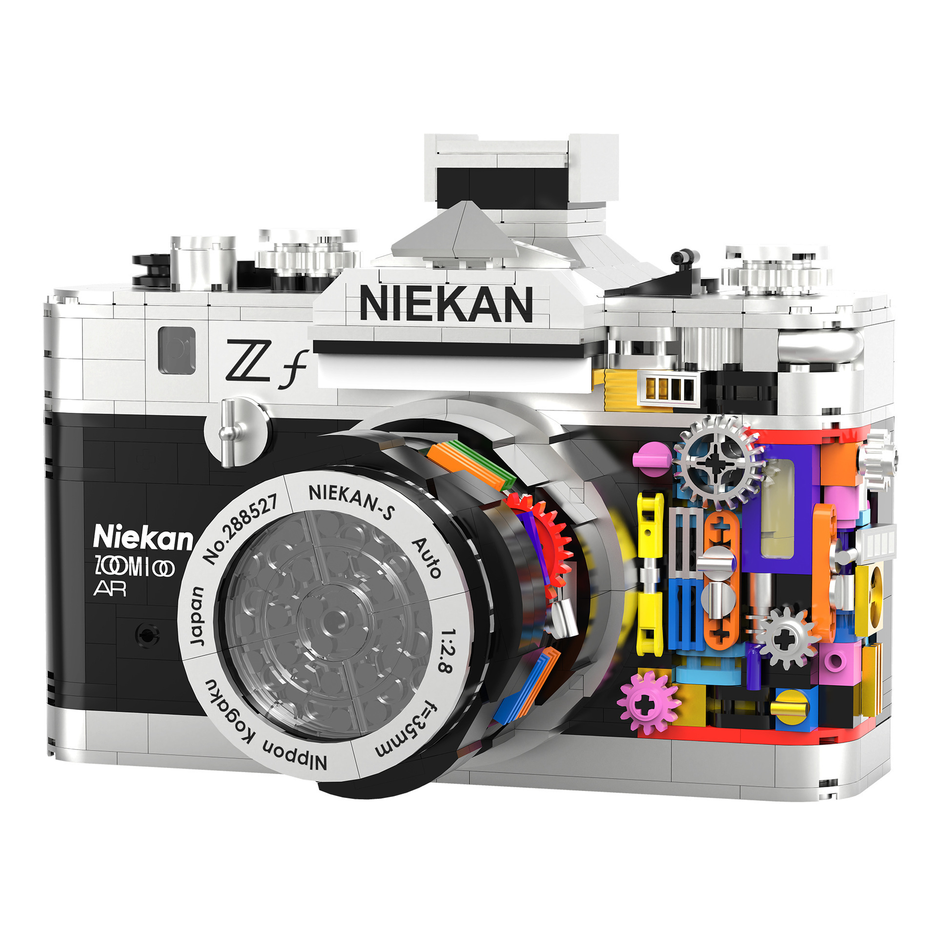 865PCS Retro Camera Building B – Collectible Vintage Cameras Bewertung und Preis