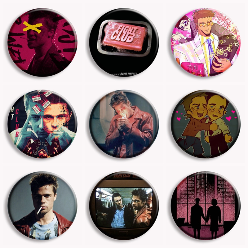 Retro Classic Movie Fight Club – Vintage Collectible Buttons Bewertung und Preis