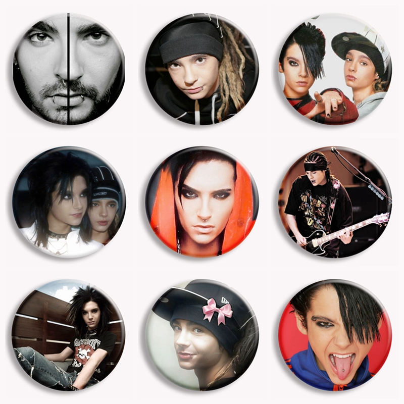 Rock Band Tokio Hotel Kaulitz  – Vintage Collectible Buttons Bewertung und Preis
