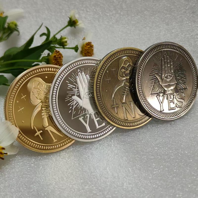 Vintage Yes/No Decision Coin:  – Vintage Game Collection Bewertung und Preis