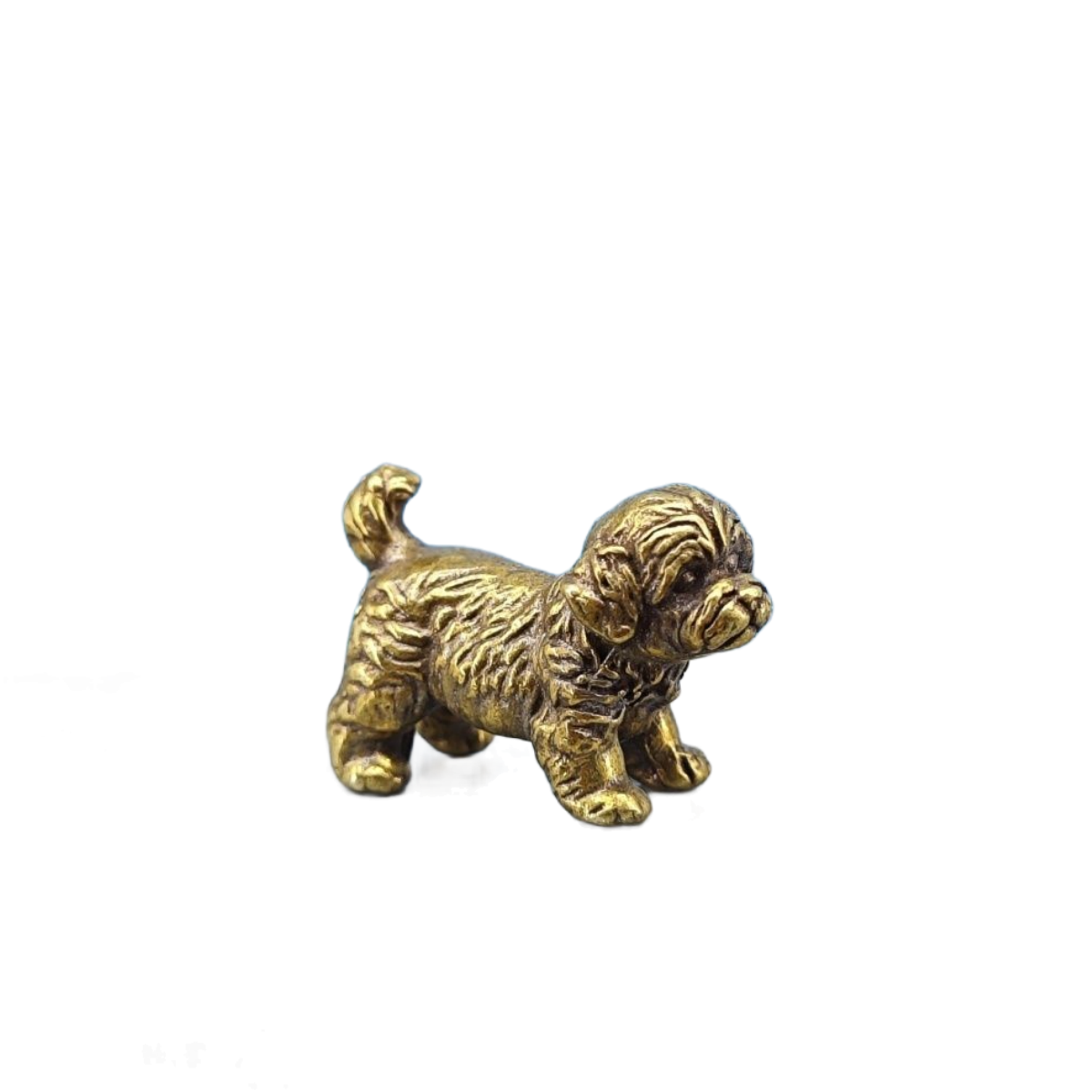 Mini Brass Dog Statue French B – Vintage Collectible Bears Bewertung und Preis