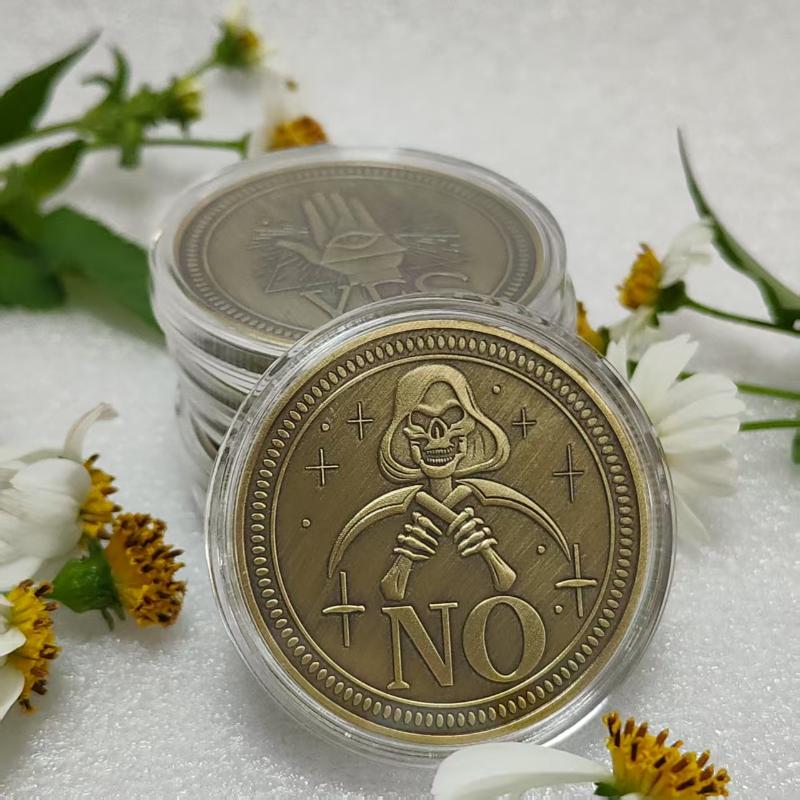 Vintage Yes/No Decision Coin D – Vintage Game Collection Bewertung und Preis
