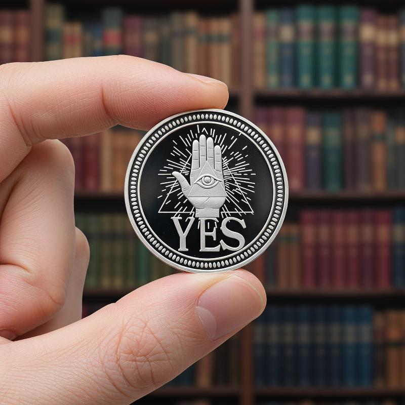 Vintage Yes/No Decision Coin D – Vintage Game Collection Bewertung und Preis