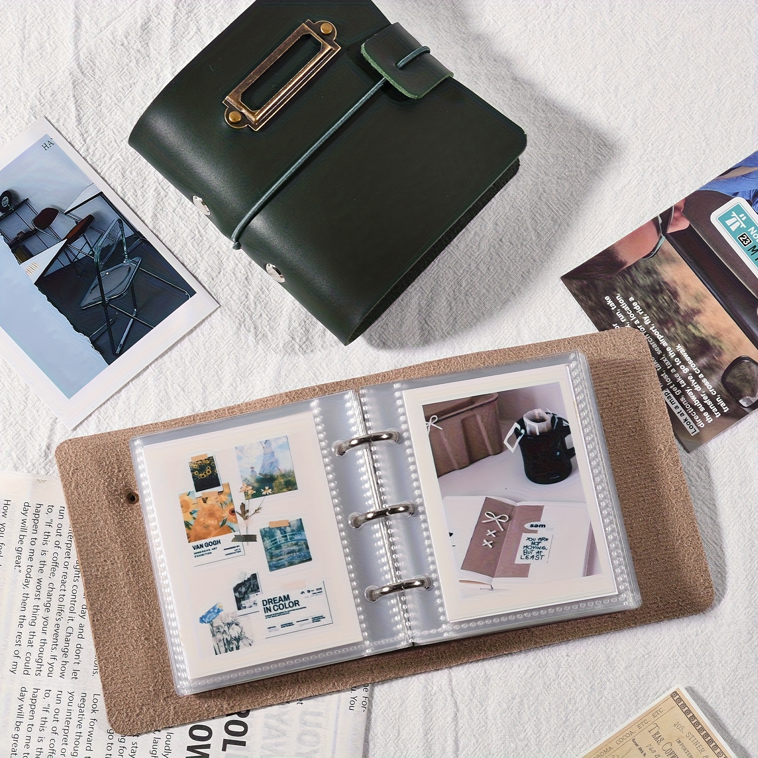 Photo Album Storage, Retro Lea – Polaroid Photo Album Bewertung und Preis