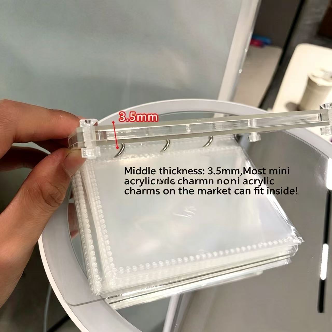 3 Inch Clear Acrylic Shaker Ca – Polaroid Photo Album Bewertung und Preis